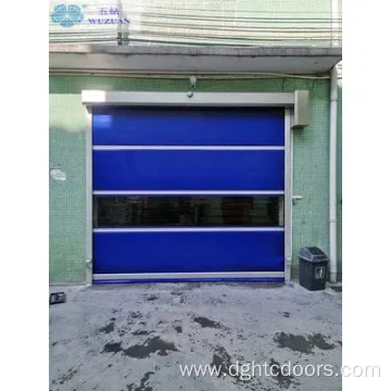 Electric Operate Warehouse Fast Rolling PVC Door